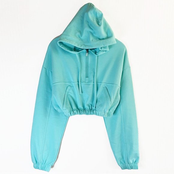 Women Top & Jogger Set Aqua Blue NWOT - Size S - Picture 4 of 13